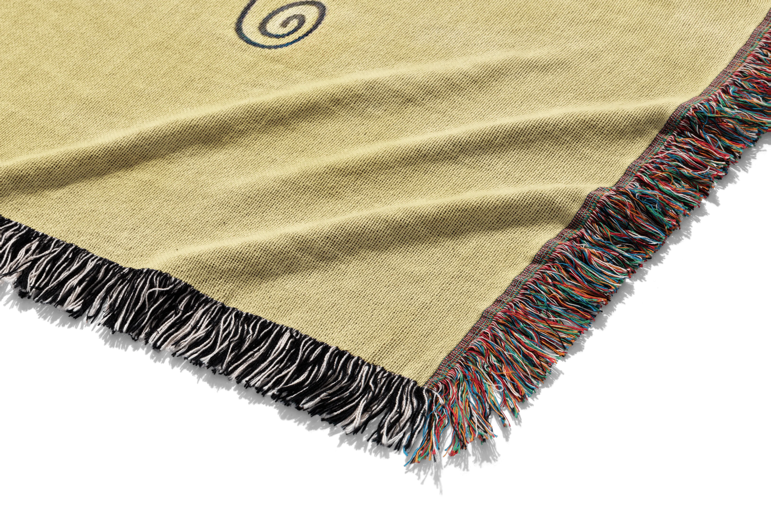 Air Scroll Woven Blanket Tapestry - Image 3