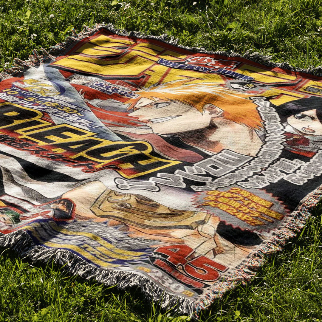Bankai 2 Woven Blanket Tapestry - Image 2