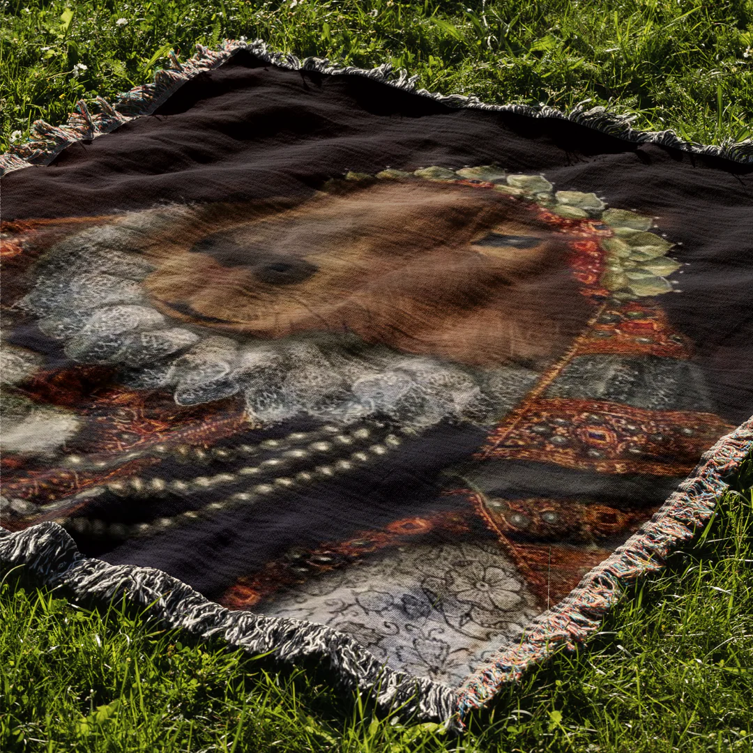 Capybara Woven Blanket Tapestry - Image 2