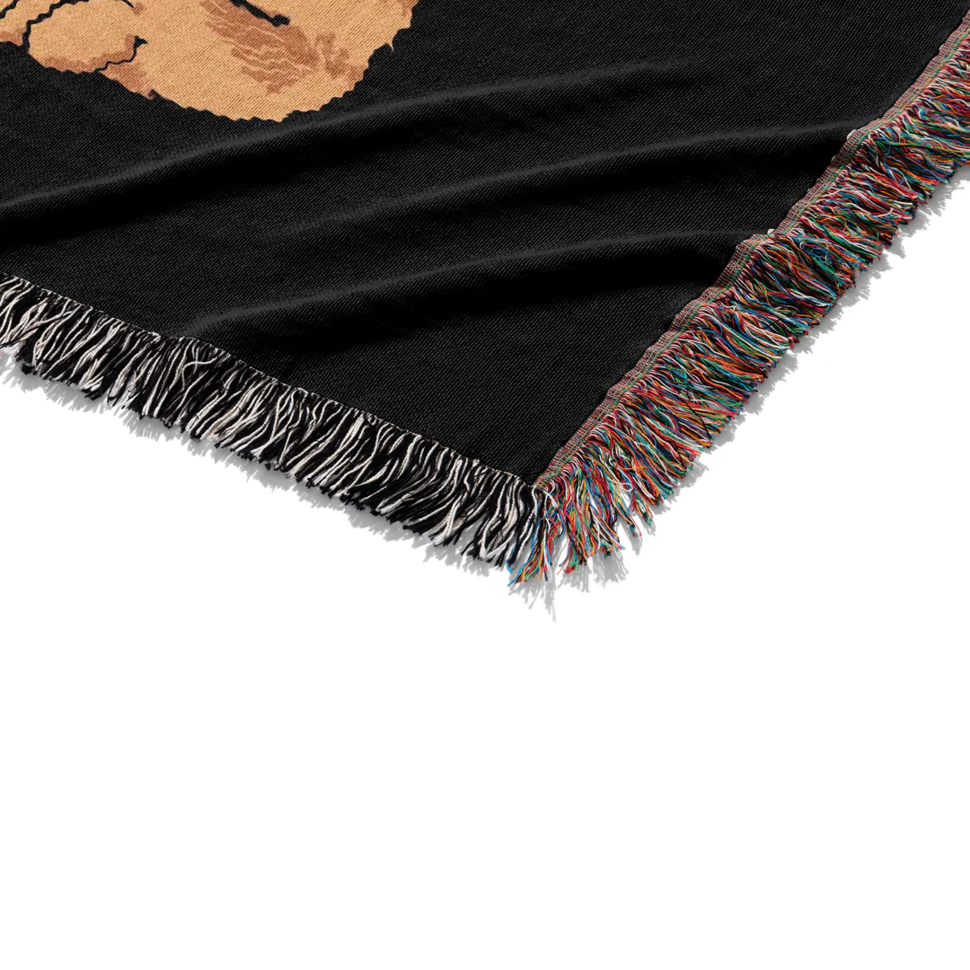 Cat Assassin Woven Blanket Tapestry - Image 3