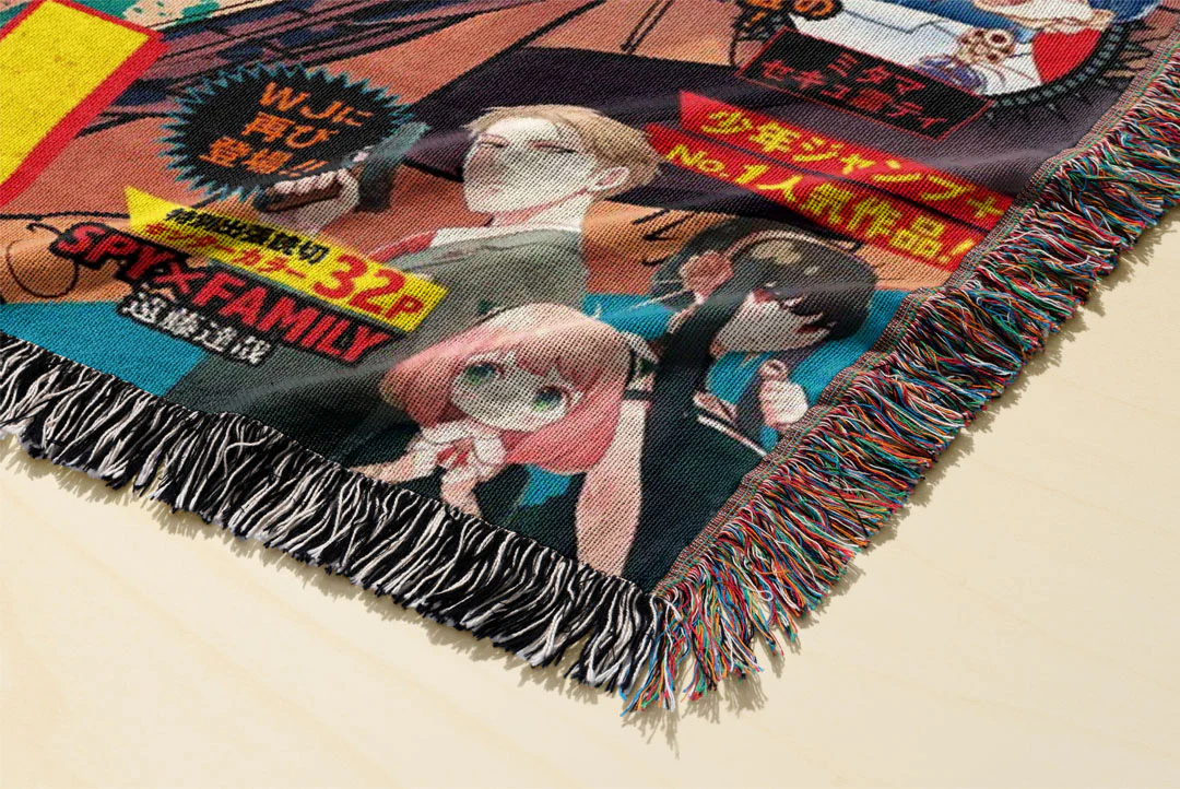Chainsaw Woven Blanket Tapestry - Image 3