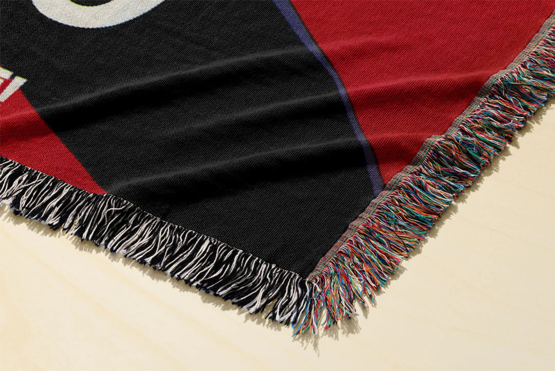 Cowboy 2 Woven Blanket Tapestry - Image 3