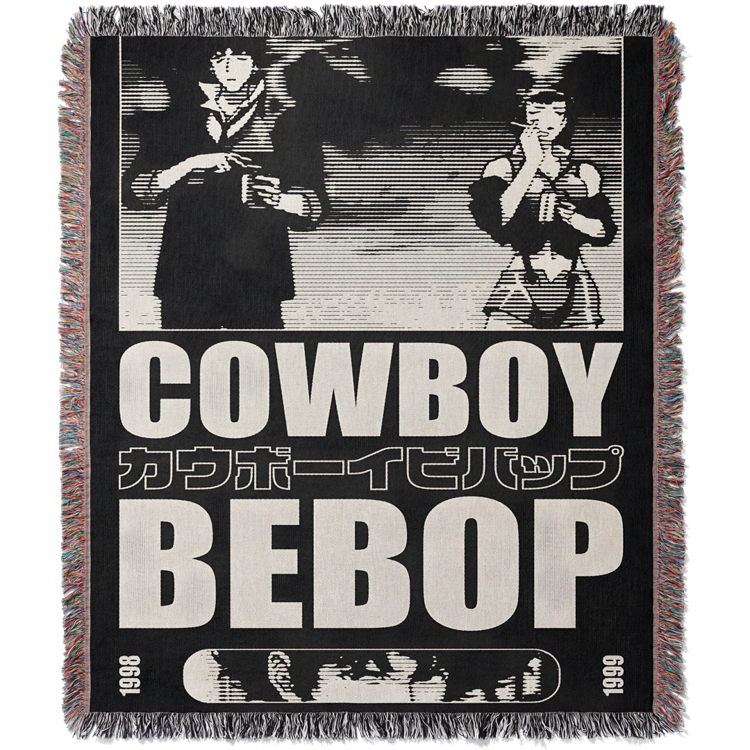 Cowboy 4 Woven Blanket Tapestry