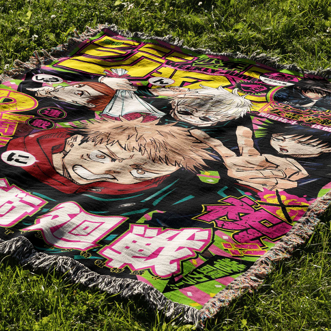 Cursed 2 Woven Blanket Tapestry - Image 2