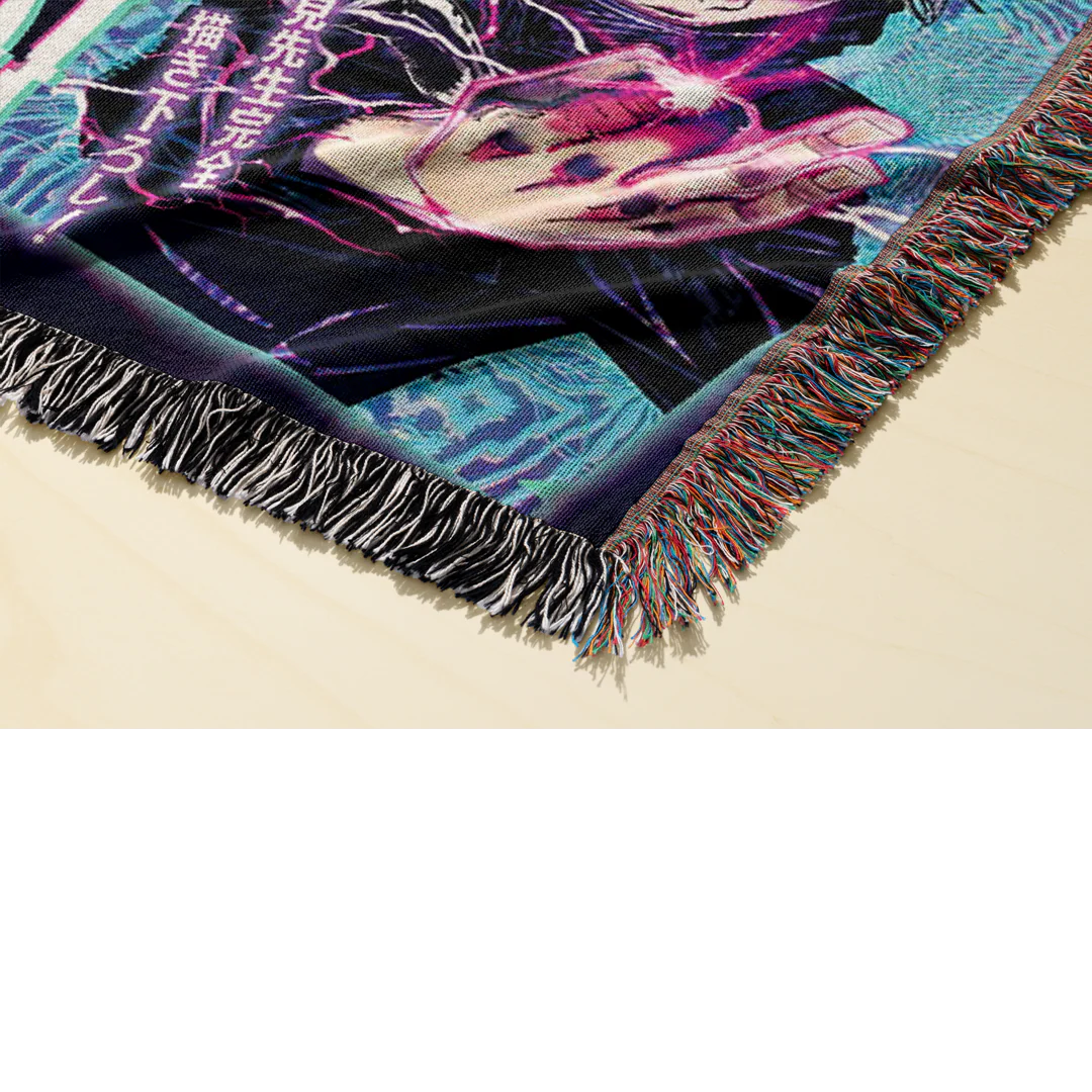 Cursed 3 Woven Blanket Tapestry - Image 2