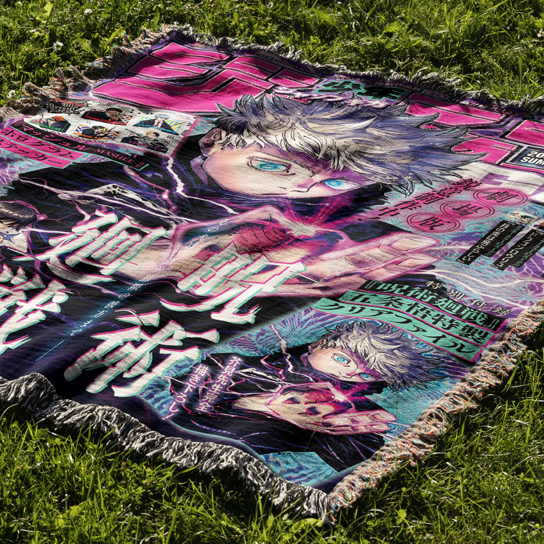 Cursed 3 Woven Blanket Tapestry - Image 3
