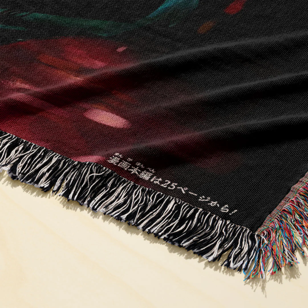 Cursed 4 Woven Blanket Tapestry - Image 3