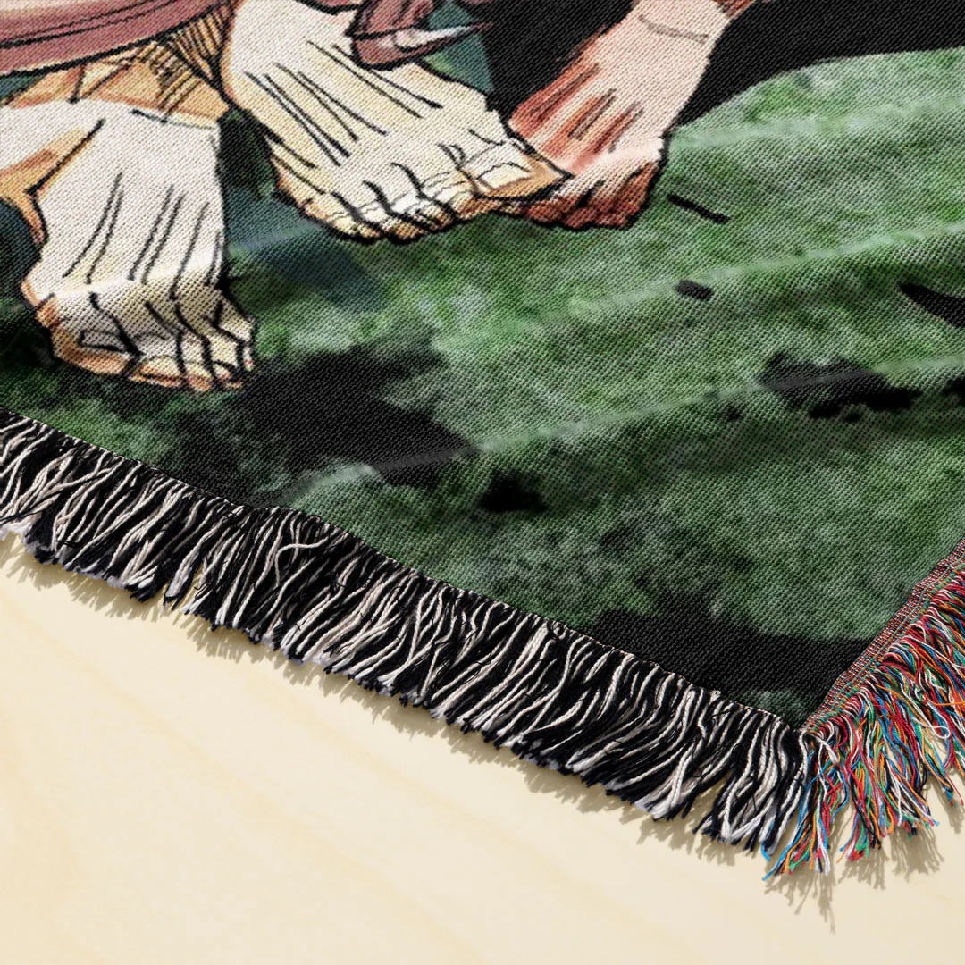 Cursed 6 Woven Blanket Tapestry - Image 3