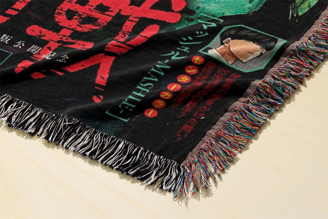 Cursed Woven Tapestry Blanket - Image 3