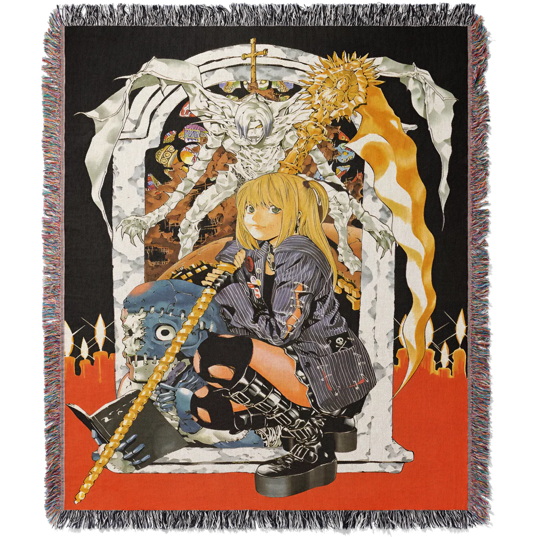 Death 3 Woven Blanket Tapestry