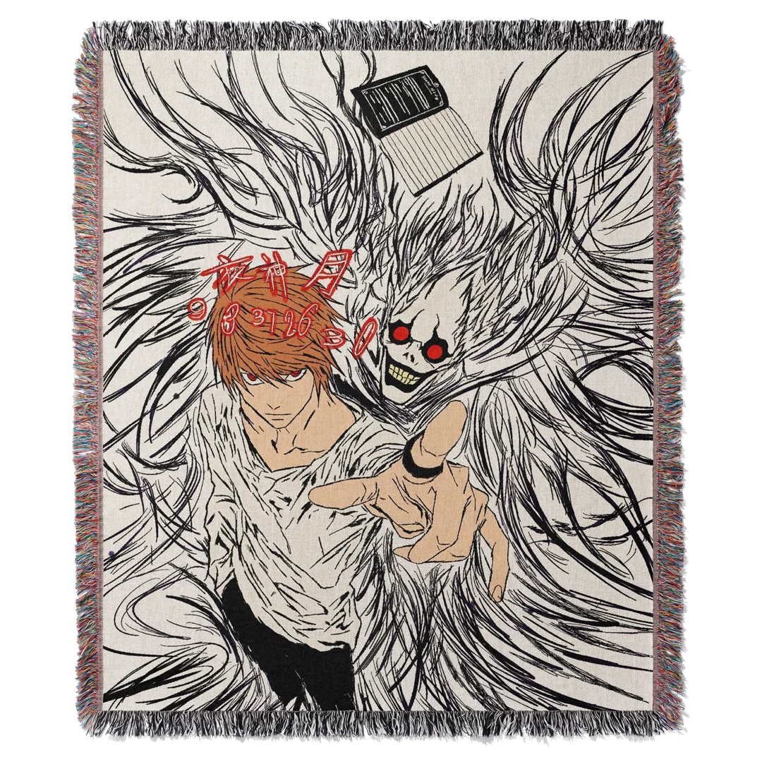 Death 4 Woven Blanket Tapestry