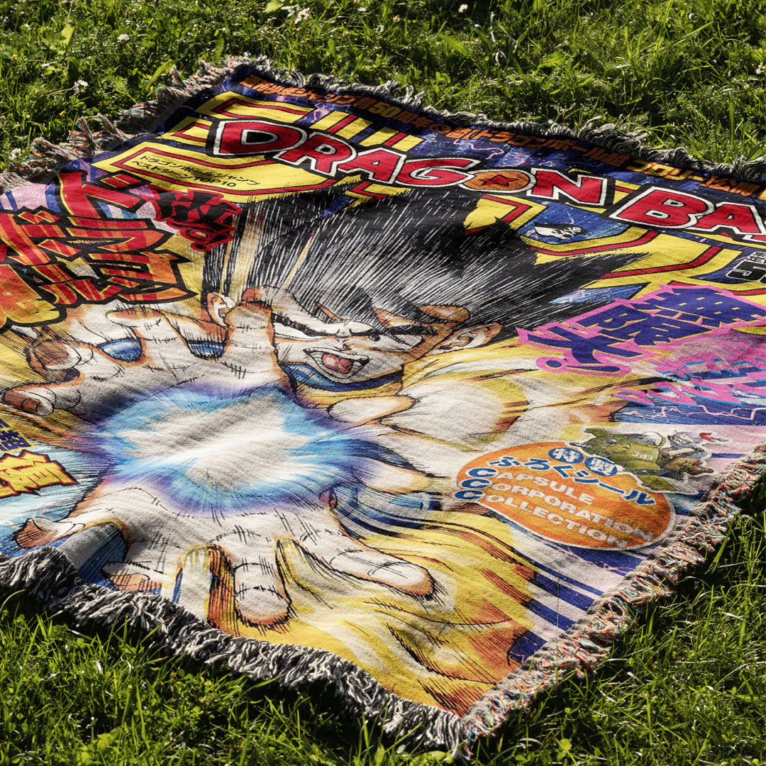 Dragon Woven Tapestry Blanket - Image 2