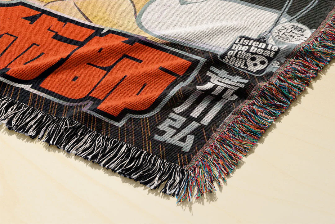 Full Metal Woven Blanket Tapestry - Image 3