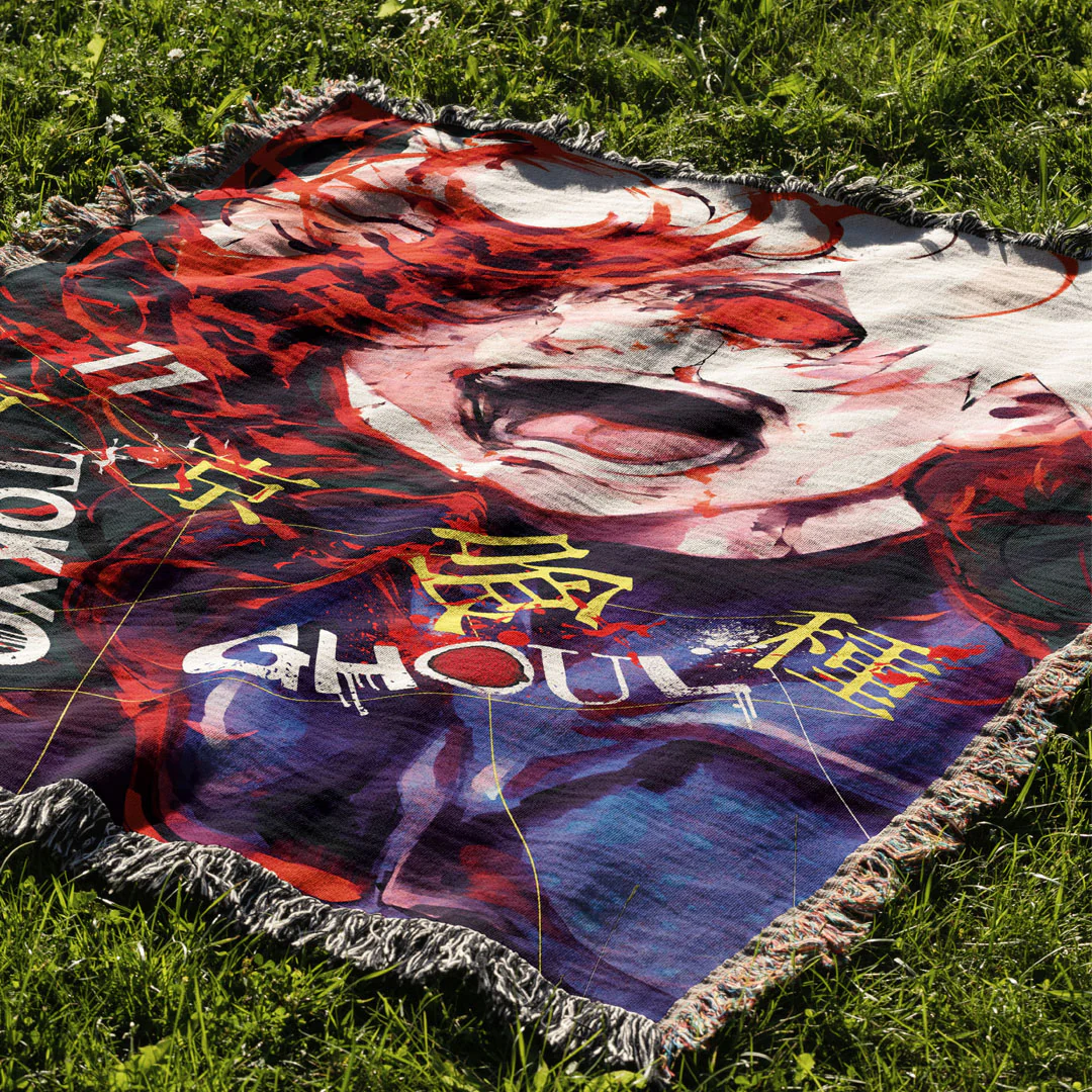 Ghoul Woven Blanket Tapestry - Image 2