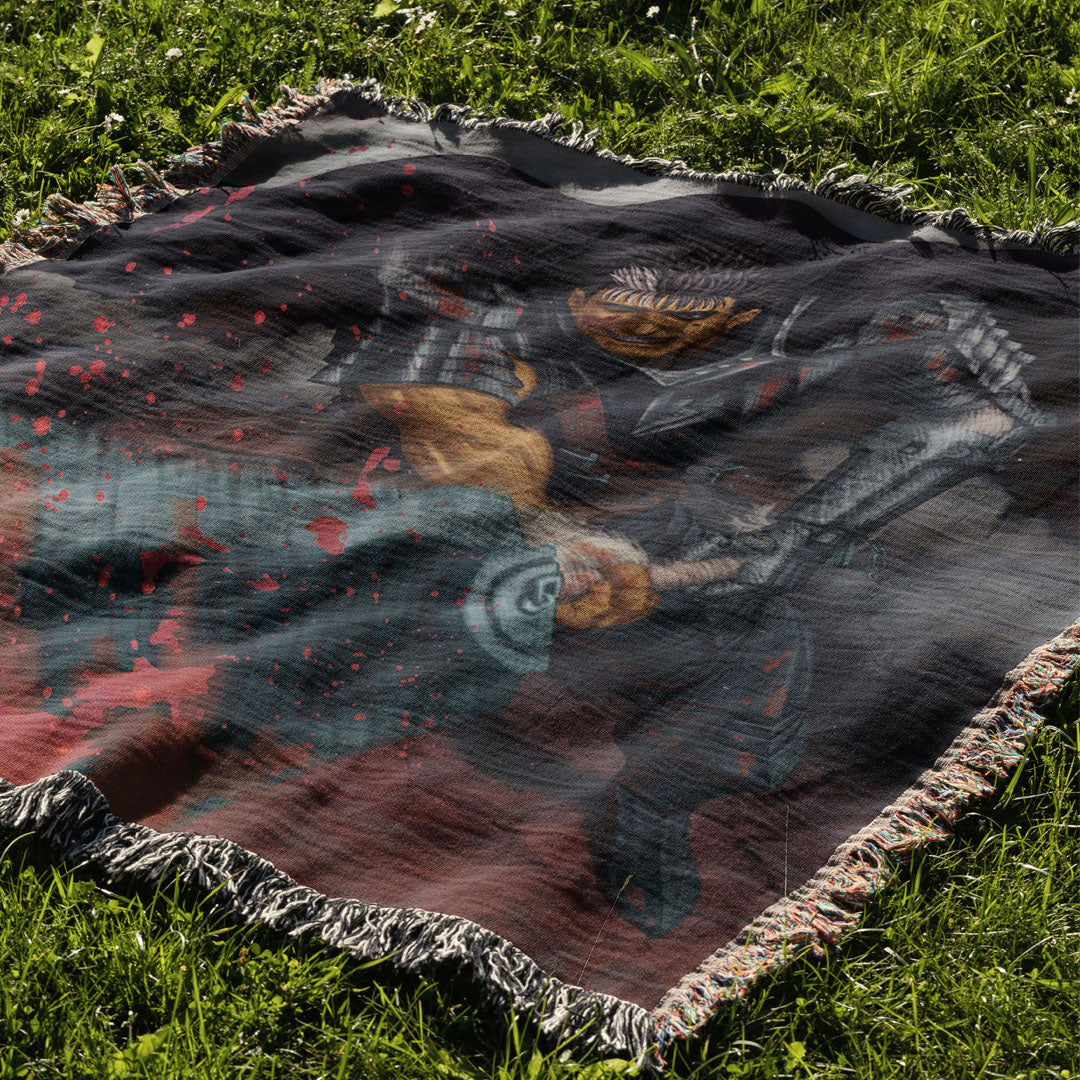 Hero 2 Woven Blanket Tapestry - Image 2