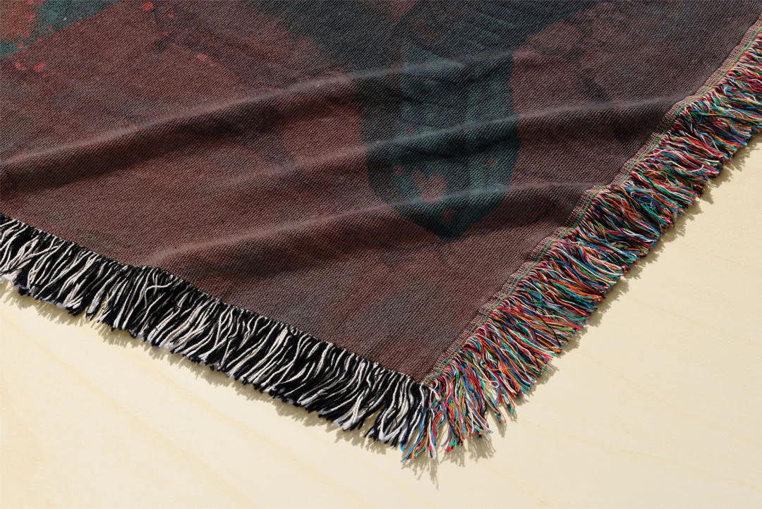 Hero 2 Woven Blanket Tapestry - Image 3