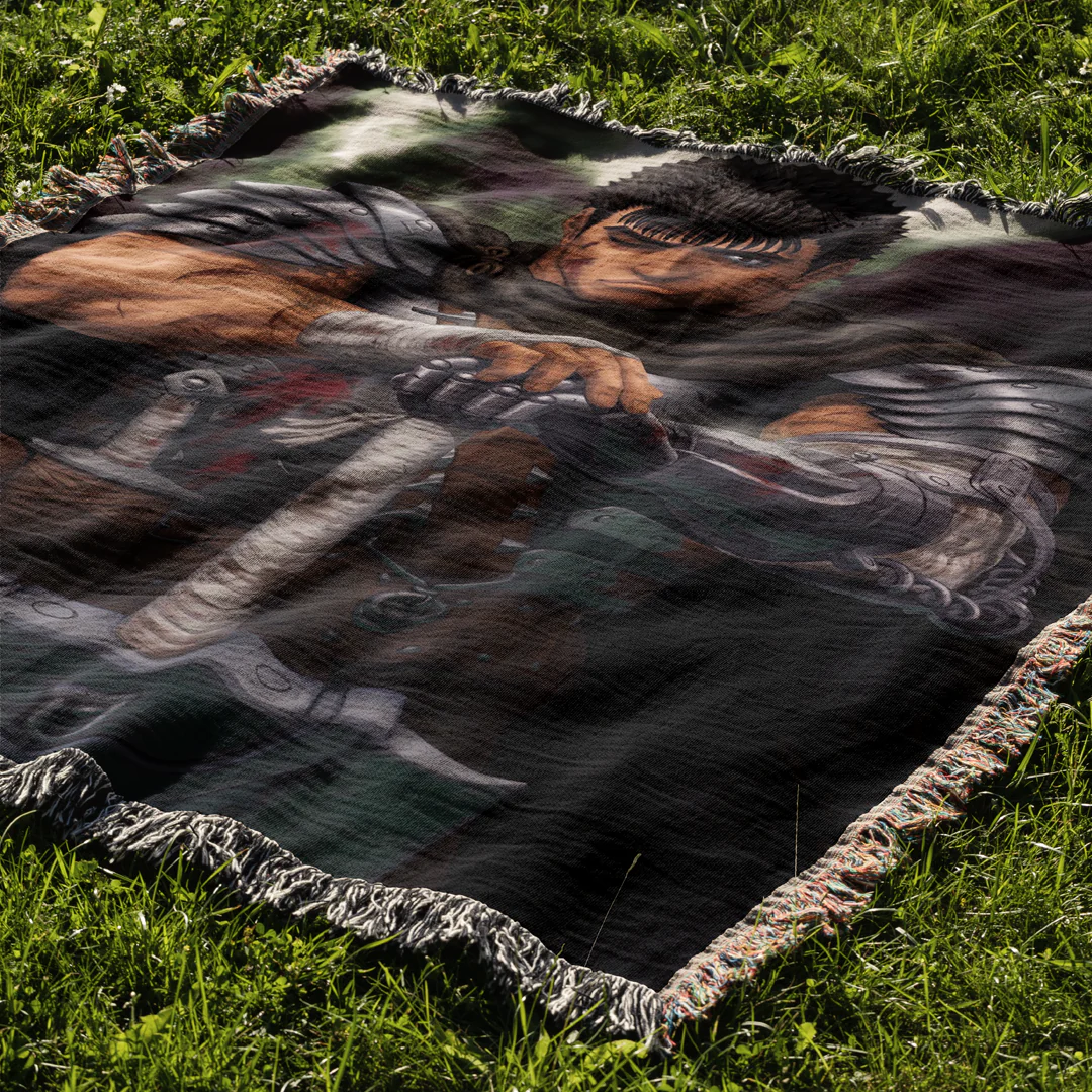 Hero 3 Woven Blanket Tapestry - Image 3