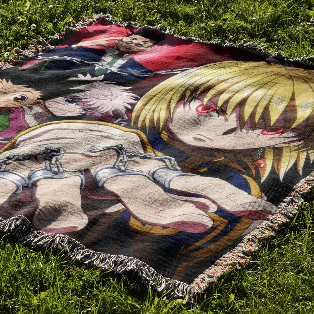 Hunters 3 Woven Blanket Tapestry - Image 2