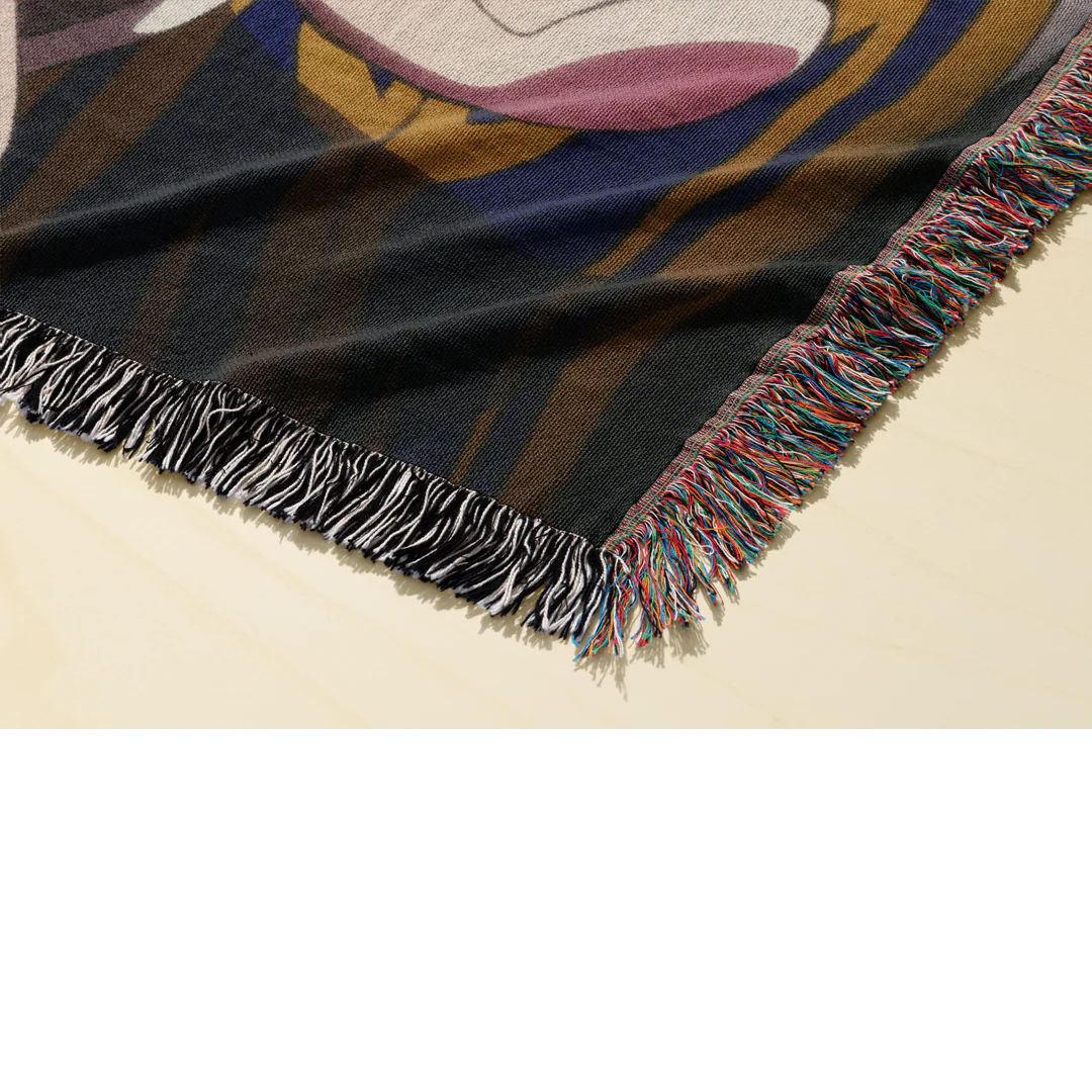 Hunters 3 Woven Blanket Tapestry - Image 3