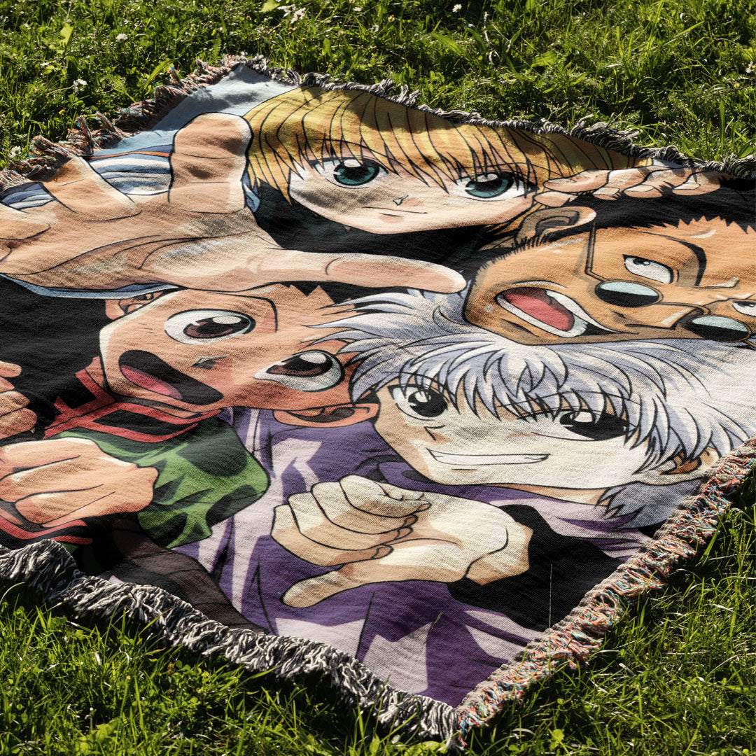 Hunters 2 Woven Blanket Tapestry - Image 2