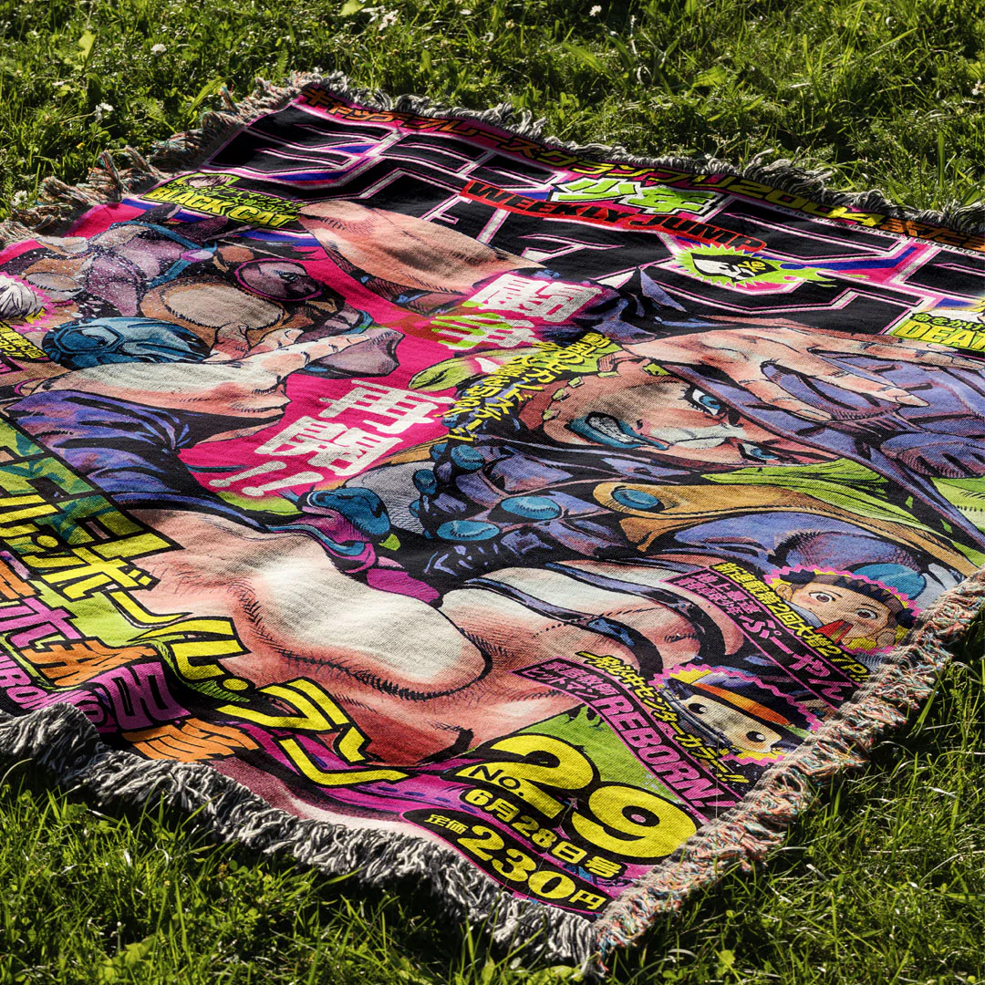 Joe 2 Woven Blanket Tapestry - Image 2