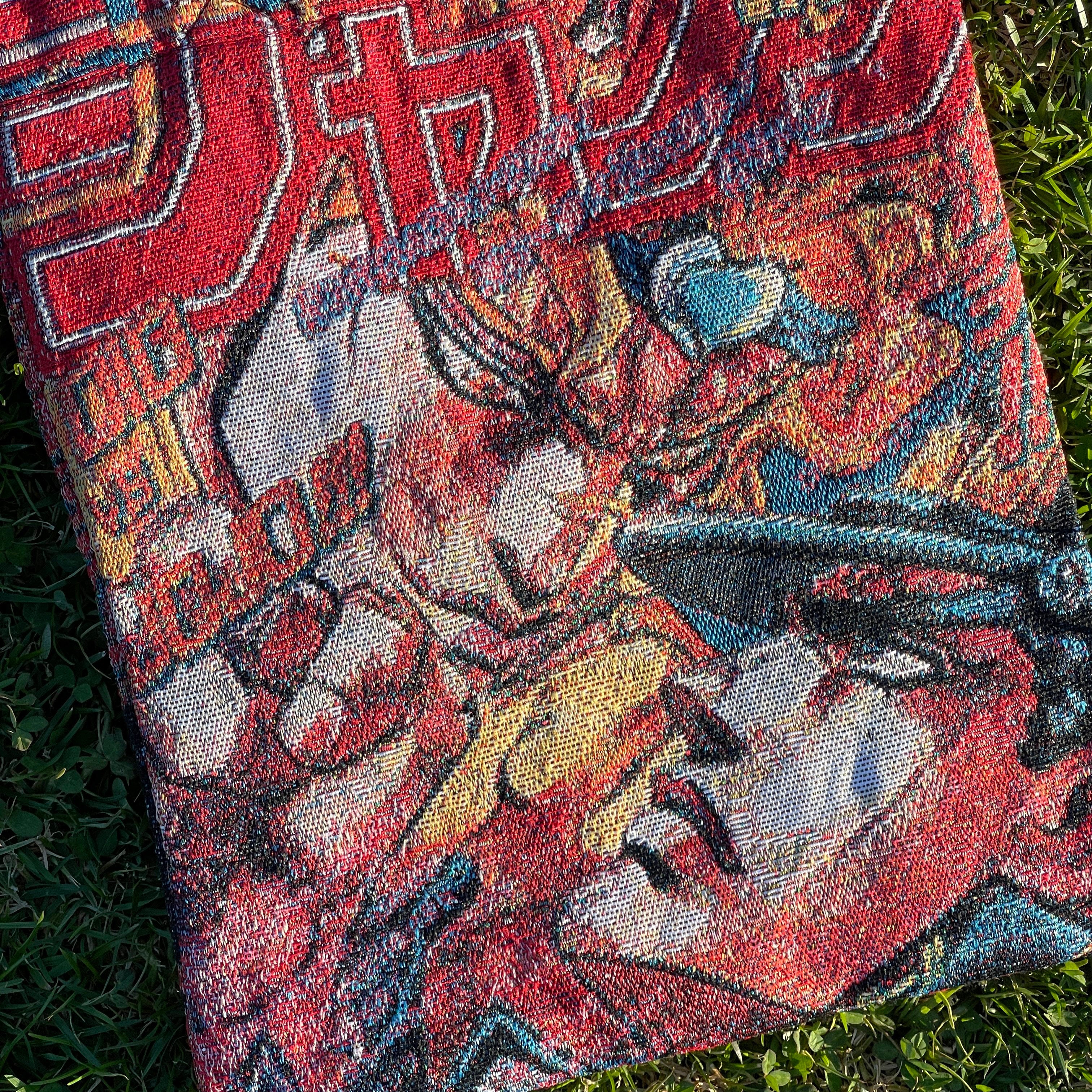 Joseph Woven Tapestry Tote Bag - Image 3