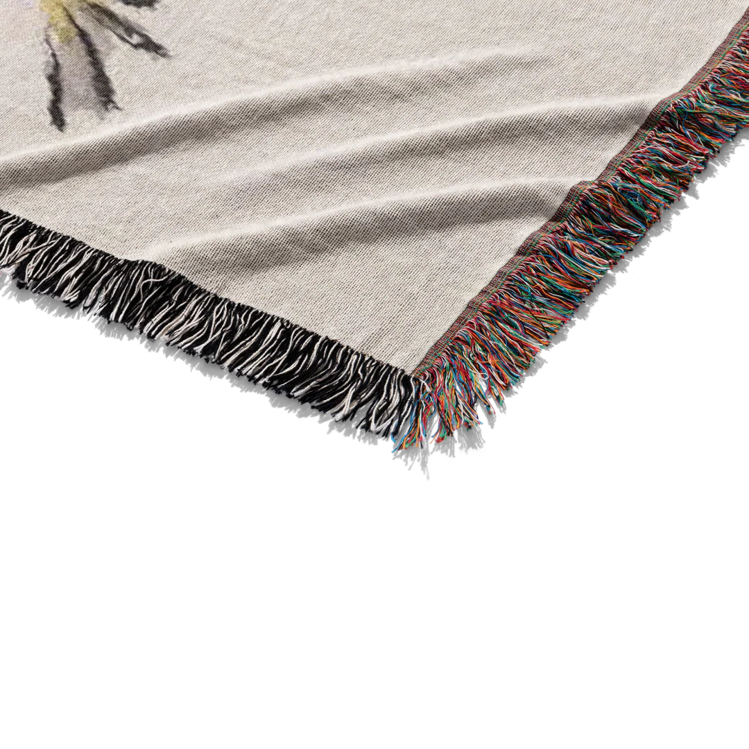 Koi Fish Woven Blanket Tapestry - Image 3