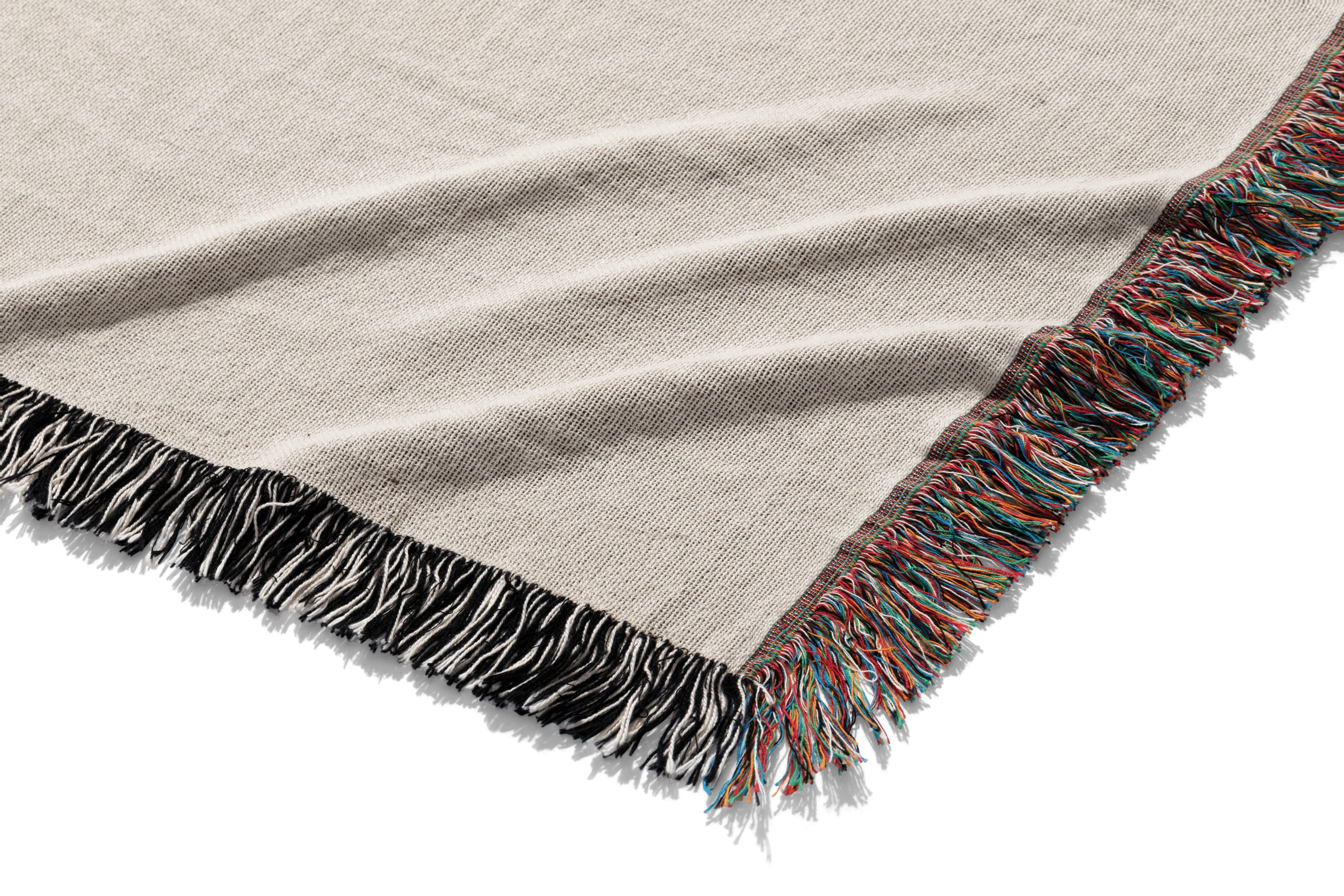 Koi Fish Yin and Yang Woven Blanket Tapestry - Image 3