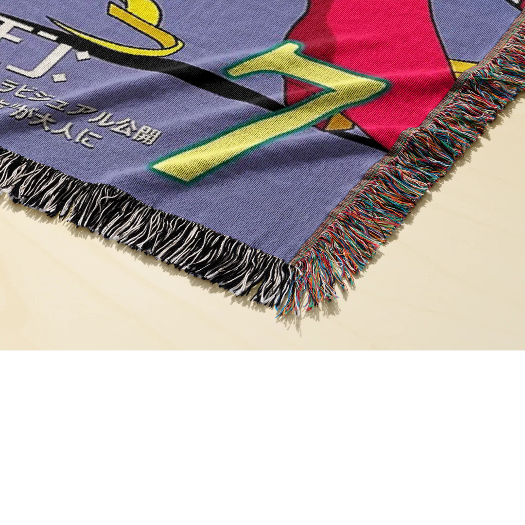 Lunar 2 Woven Blanket Tapestry - Image 2