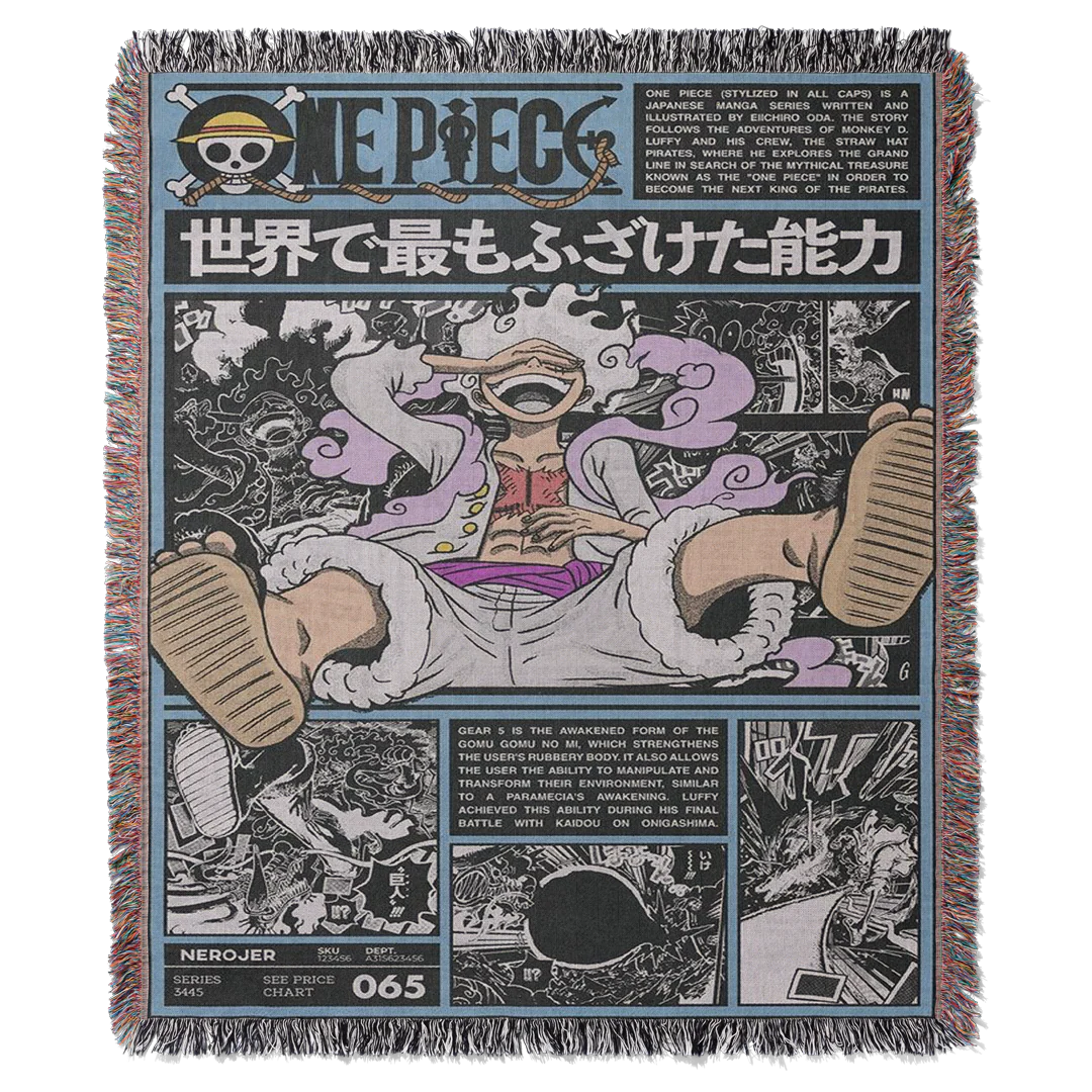 Pirate 10 Woven Blanket Tapestry
