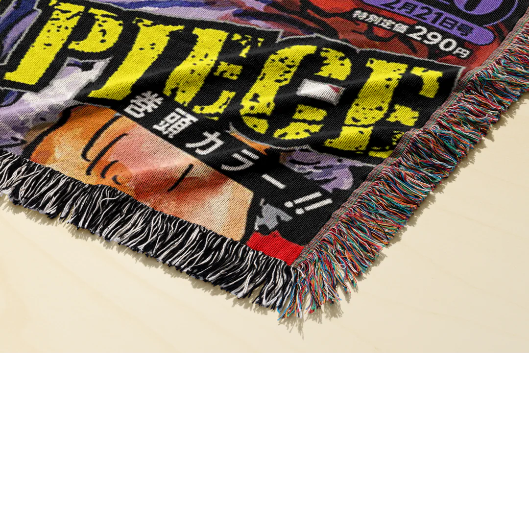 Pirate 6 Woven Blanket Tapestry - Image 2