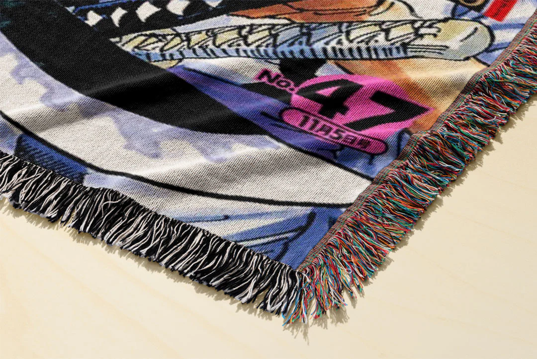 Pirate Woven Tapestry Blanket 3 - Image 3