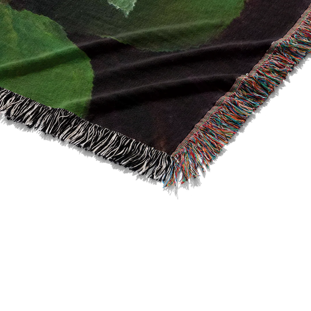 Roses Woven Blanket Tapestry - Image 3