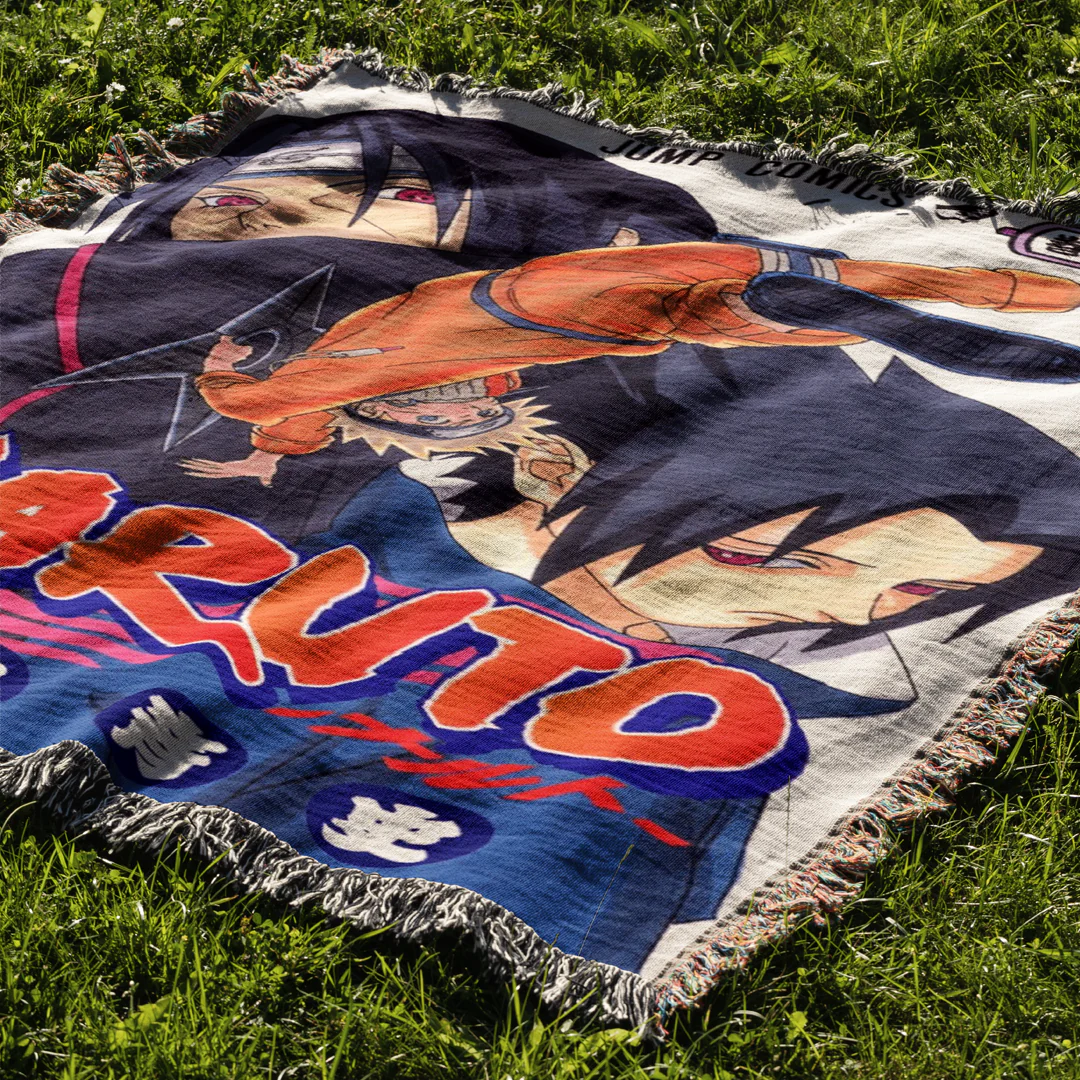 Shinobi 3 Woven Blanket Tapestry - Image 2