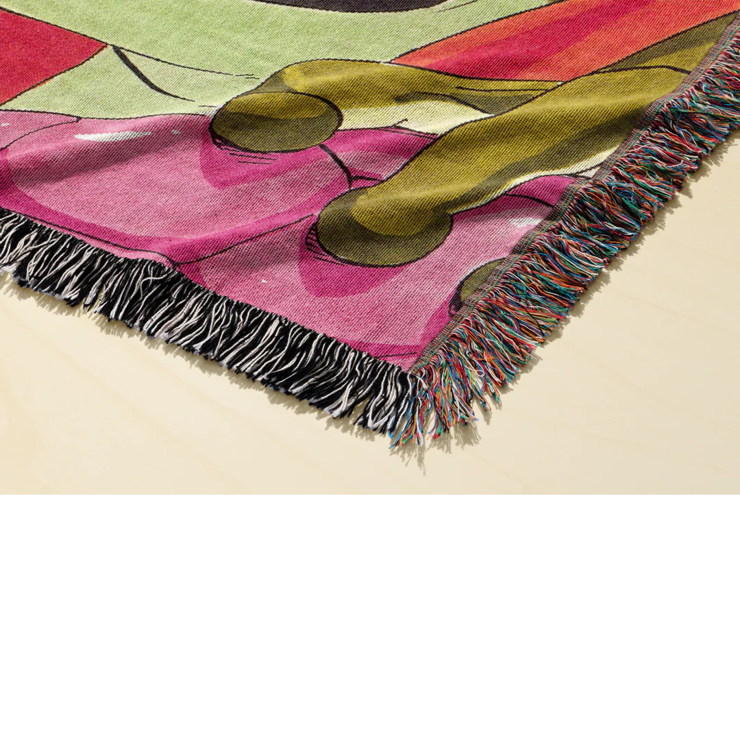 Shinobi 4 Woven Blanket Tapestry - Image 3