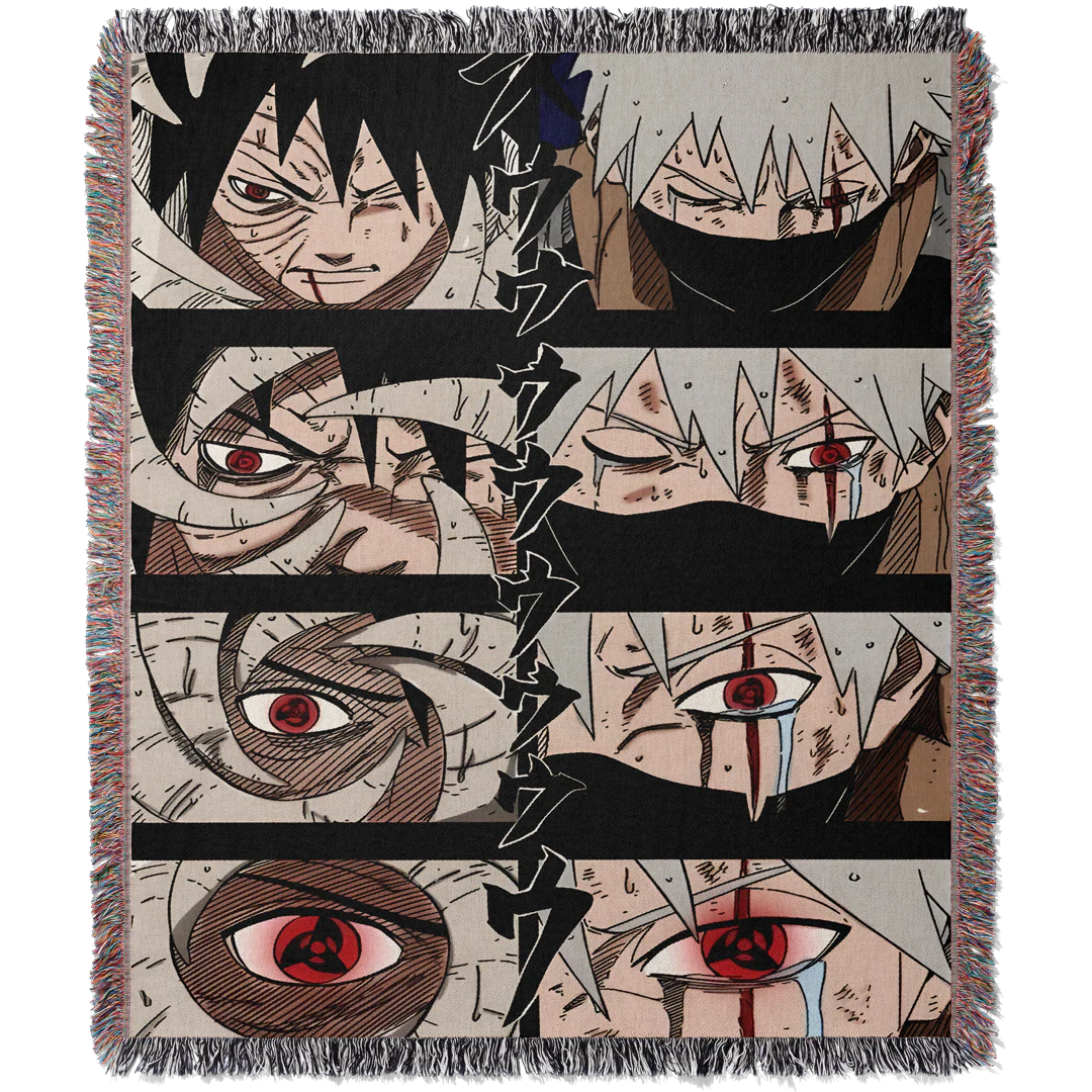 Shinobi 8 Woven Blanket Tapestry