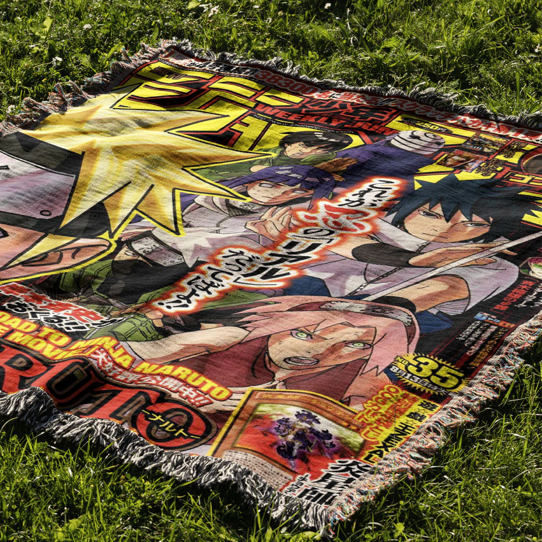 Shinobi Woven Blanket Tapestry - Image 2