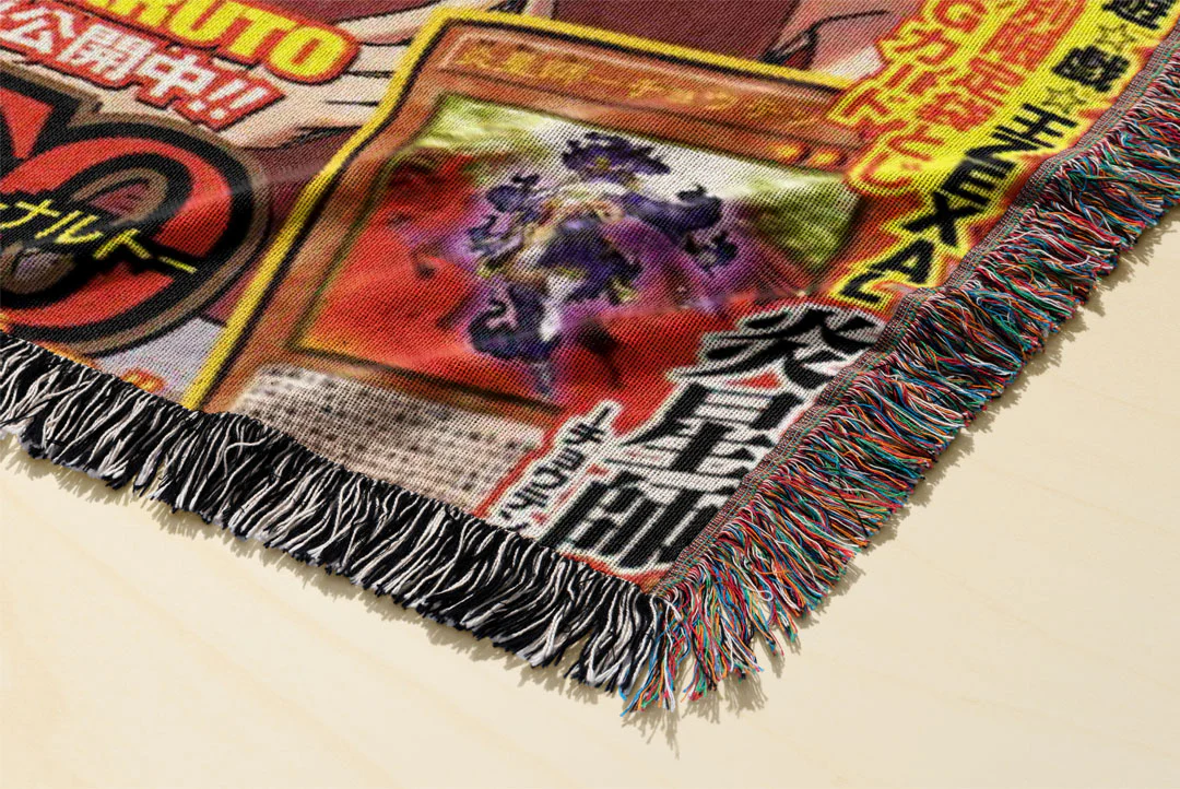Shinobi Woven Blanket Tapestry - Image 3