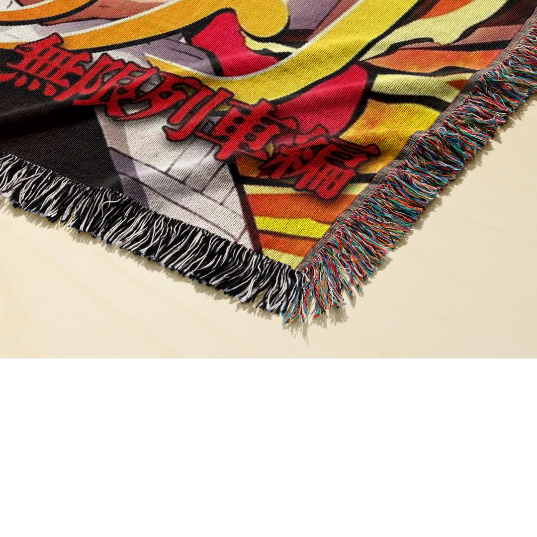 Slayer 3 Woven Blanket Tapestry - Image 2