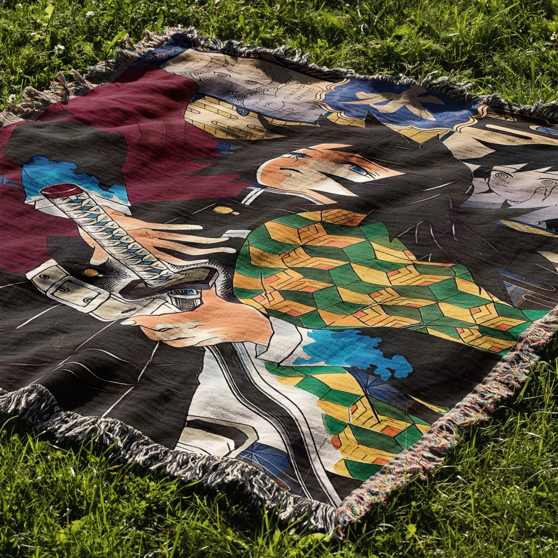 Slayer 5 Woven Blanket Tapestry - Image 2