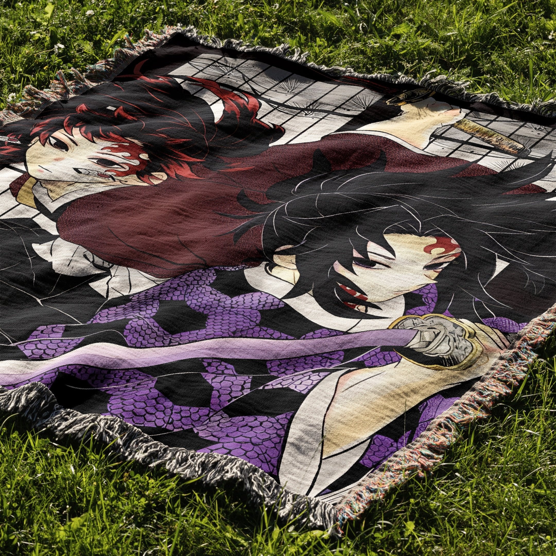 Slayer 8 Woven Blanket Tapestry - Image 2