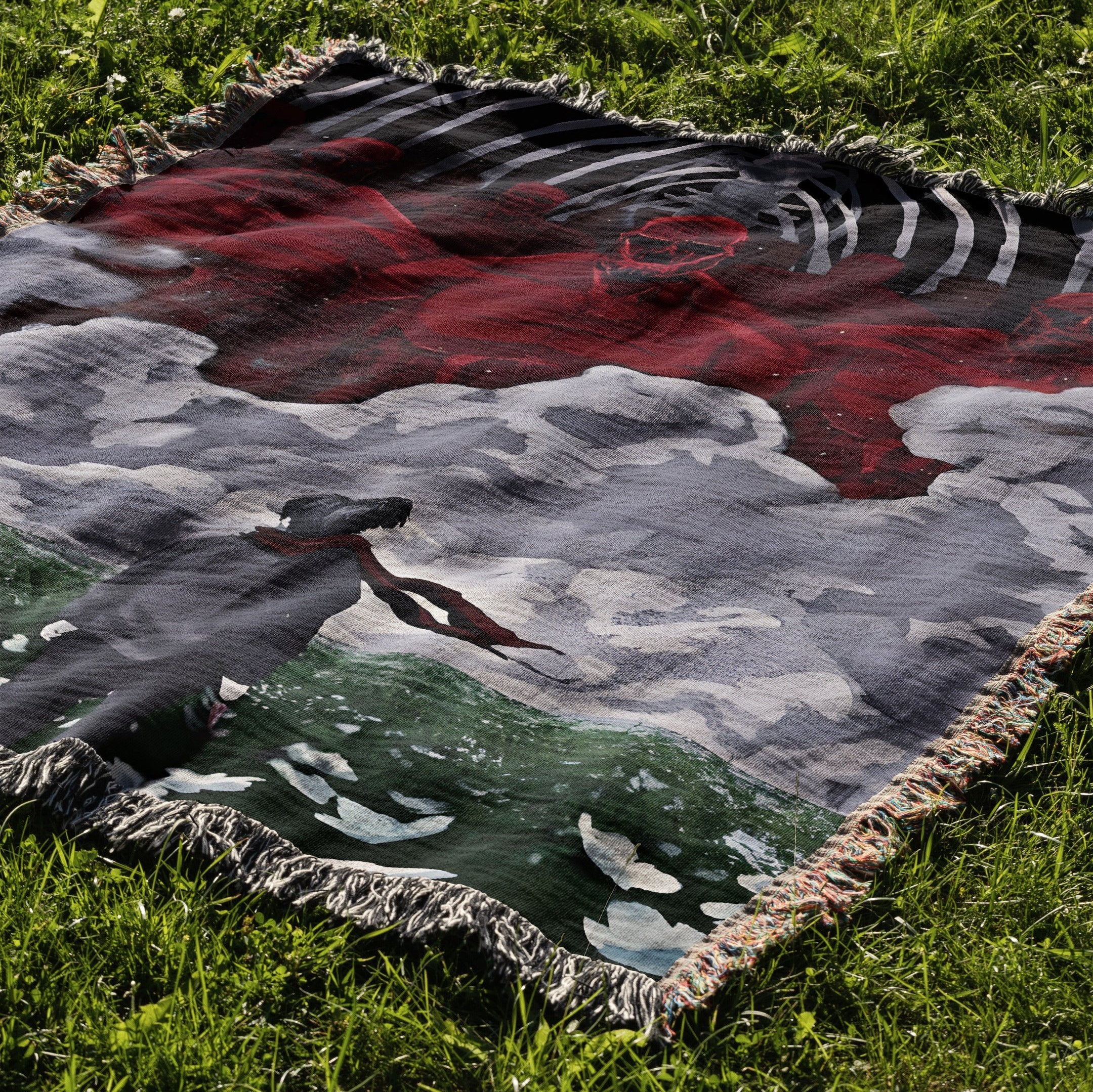 Titan 4 Woven Blanket Tapestry - Image 2