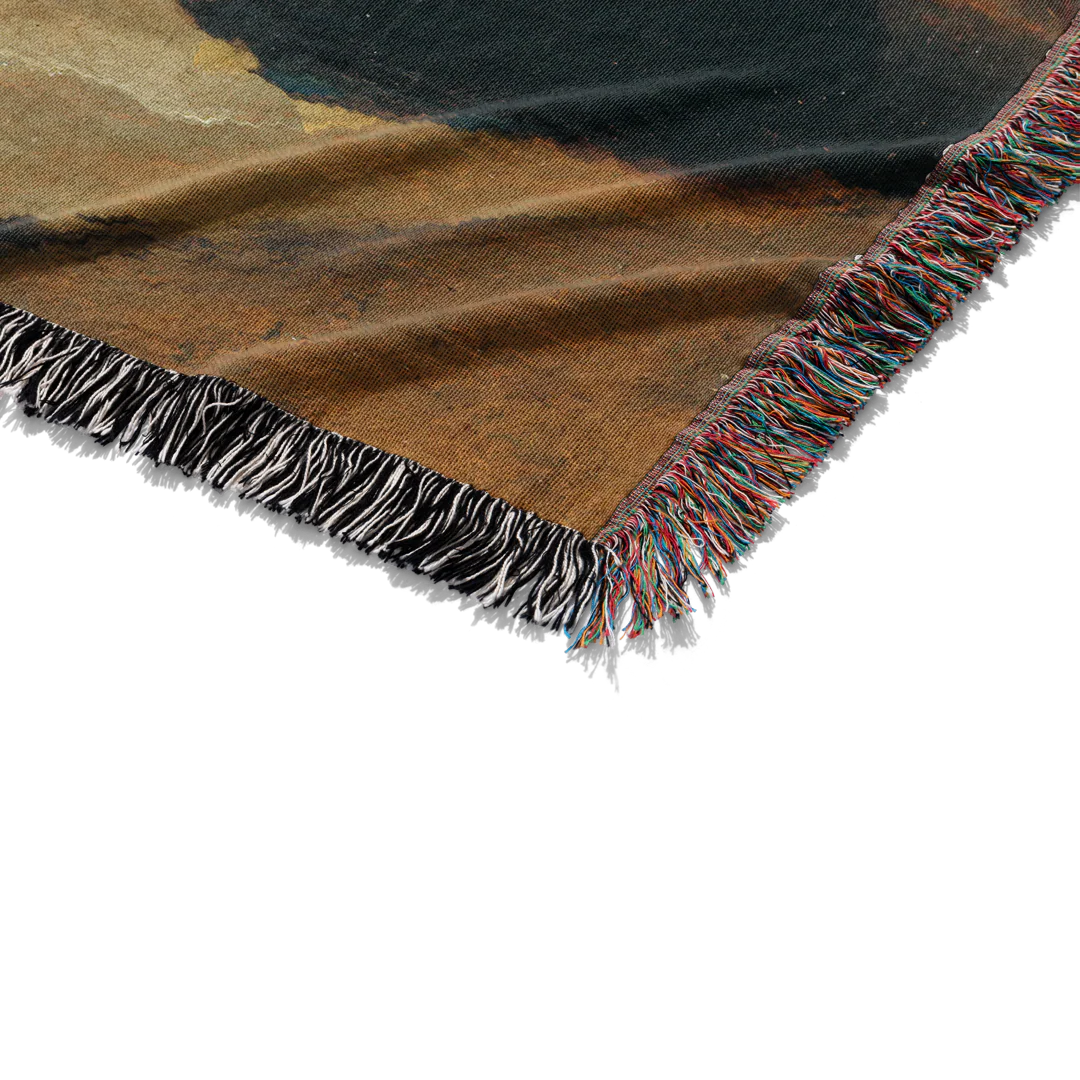 Witches' Sabbath by Francisco Goya Woven Blanket Tapestry - Image 3